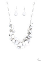 Load image into Gallery viewer, Full Out Fringe - White - Paparazzi Accessories