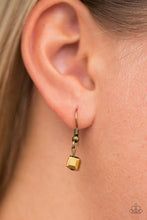 Load image into Gallery viewer, GEO Down In History  - Brass - Paparazzi Accessories
