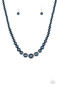 Party Pearls - Blue - Paparazzi Accessories