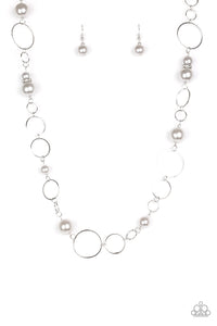 Lovely Lady Luck - Silver - Paparazzi Accessories