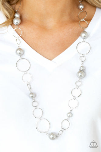 Lovely Lady Luck - Silver - Paparazzi Accessories