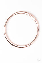 Load image into Gallery viewer, Awesomely Asymmetrical - Rose Gold - Paparazzi Accessories