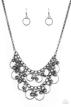 Load image into Gallery viewer, Warning Bells - Black - Paparazzi Accessories