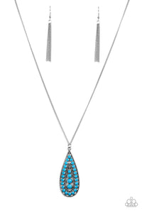 Tiki Tease - Blue - Paparazzi Accessories