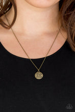 Load image into Gallery viewer, Find Joy - Brass - Paparazzi Accessories