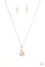 Load image into Gallery viewer, Tell Me A Love Story - Gold - Paparazzi Accessories