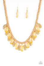 Load image into Gallery viewer, Fringe Fabulous - Gold - Paparazzi Accessories