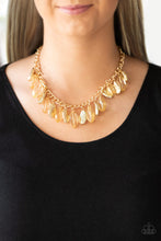 Load image into Gallery viewer, Fringe Fabulous - Gold - Paparazzi Accessories