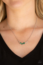 Load image into Gallery viewer, Sparkling Stargazer - Green - Paparazzi Accessories