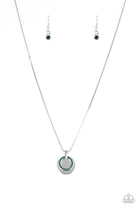 Front and CENTERED - Green - Paparazzi Accessories