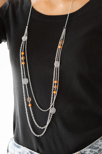 Pretty Pop-tastic! - Orange - Paparazzi Accessories
