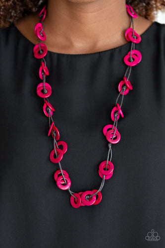 Waikiki Winds - Pink - Paparazzi Accessories