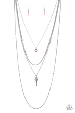 Load image into Gallery viewer, Key Keynote - Pink - Paparazzi Accessories