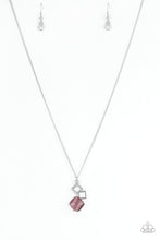Load image into Gallery viewer, Stylishly Square- Purple - Paparazzi Accessories