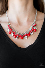 Load image into Gallery viewer, Summer Showdown - Red - Paparazzi Accessories