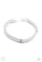Load image into Gallery viewer, Put On Your Party Dress - Silver - Paparazzi Accessories