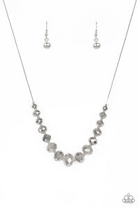 Crystal Carriages - Silver - Paparazzi Accessories