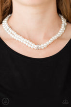 Load image into Gallery viewer, Put On Your Party Dress - White - Paparazzi Accessories