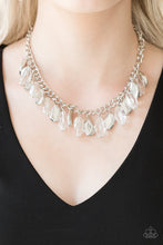 Load image into Gallery viewer, Fringe Fabulous - White - Paparazzi Accessories