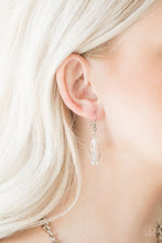 Load image into Gallery viewer, Fringe Fabulous - White - Paparazzi Accessories