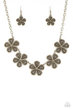 Load image into Gallery viewer, No Common Daisy - Brass - Paparazzi Accessories