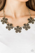 Load image into Gallery viewer, No Common Daisy - Brass - Paparazzi Accessories