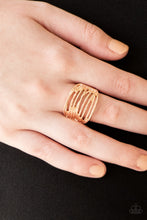 Load image into Gallery viewer, Give Me Space - Rose Gold - Paparazzi Accessories
