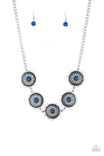 Load image into Gallery viewer, Me-dallions, Myself, and I - Blue - Paparazzi Accessories