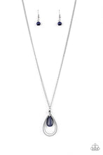 Load image into Gallery viewer, Teardrop Tranquility - Blue - Paparazzi Accessories