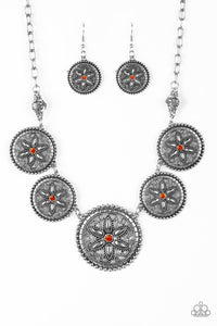 Written In The STAR LILIES - Orange - Paparazzi Accessories