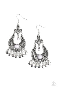 Fiesta Flair - Silver - Paparazzi Accessories