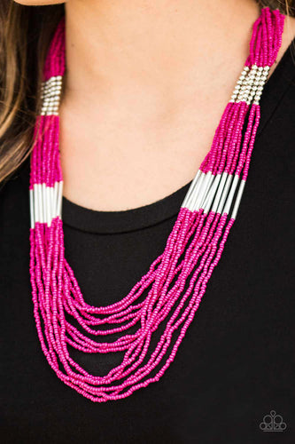 Let It BEAD - Pink - Paparazzi Accessories