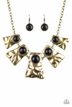 Load image into Gallery viewer, Cougar - Brass - Paparazzi Accessories