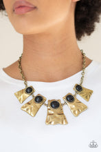 Load image into Gallery viewer, Cougar - Brass - Paparazzi Accessories