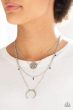 Load image into Gallery viewer, Lunar Lotus - Blue - Paparazzi Accessories