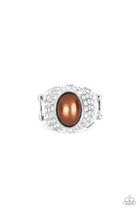 Glittering Go-Getter - Brown - Paparazzi Accessories