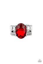 Load image into Gallery viewer, Shine Bright Like A Diamond - Red - Paparazzi Accessories