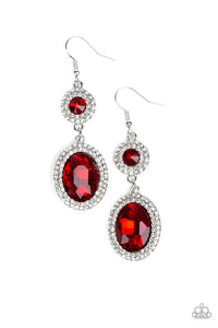 Let It BEDAZZLE - Red - Paparazzi Accessories