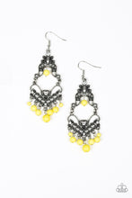 Load image into Gallery viewer, Colorfully Cabaret - Yellow - Paparazzi Accessories