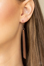 Load image into Gallery viewer, Totally Worth The TASSEL - Copper - Paparazzi Accessories