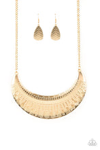 Load image into Gallery viewer, Large As Life - Gold - Paparazzi Accessories