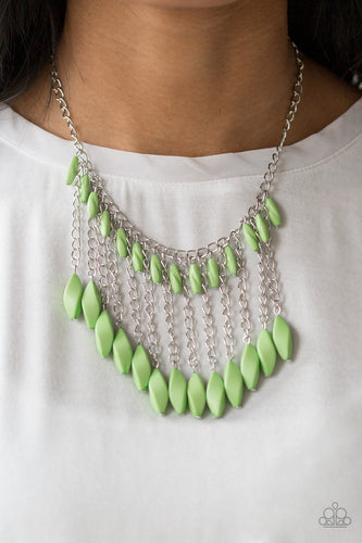 Venturous Vibes - Green - Paparazzi Accessories