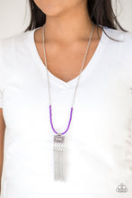 Load image into Gallery viewer, Mayan Masquerade - Purple - Paparazzi Accessories