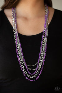 Industrial Vibrance - Purple - Paparazzi Accessories