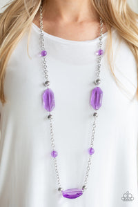 Crystal Charm - Purple - Paparazzi Accessories