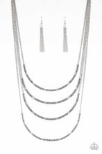 Load image into Gallery viewer, It Will Be Over MOON - Silver - Paparazzi Accessories