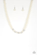 Load image into Gallery viewer, Posh Boss - White - Paparazzi Accessories