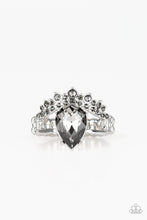 Load image into Gallery viewer, If The Crown Fits - Silver - Paparazzi Accessories