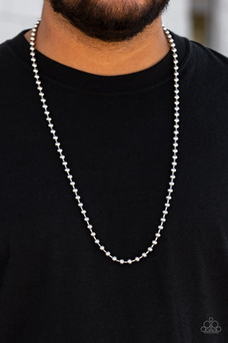 Mardi Gras Madness - Silver - Paparazzi Accessories