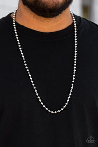 Mardi Gras Madness - Silver - Paparazzi Accessories
